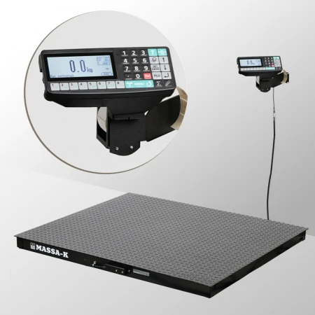 весы платформенные с печатью этикеток 4d-pm-20/15-rp